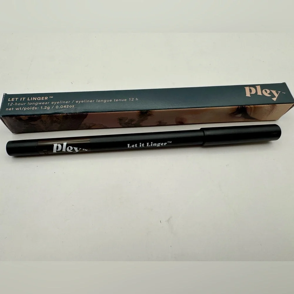 Pley Let it Linger 12-hour Longwear Eyeliner - Firewood (Smoky Brown)